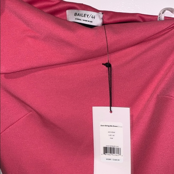 Bailey 44 Pink Asymmetrical Mini Dress - Picture 4 of 4